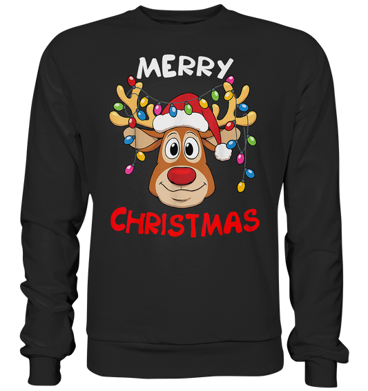 Weihnachtsmann, Santa Claus, Christmas , Rentier Shirt - Premium Sweatshirt