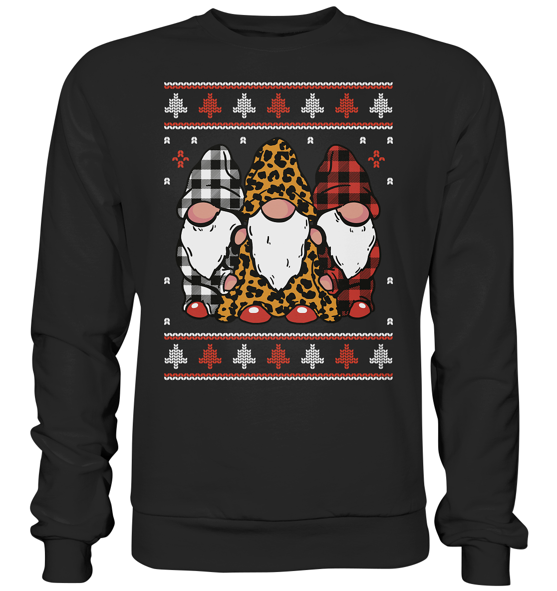Weihnachtsmann, Santa Claus, Christmas , Gnome - Premium Sweatshirt