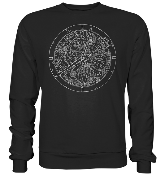 Vintage Shirt , Mechanik Shirt , Uhr - Premium Sweatshirt