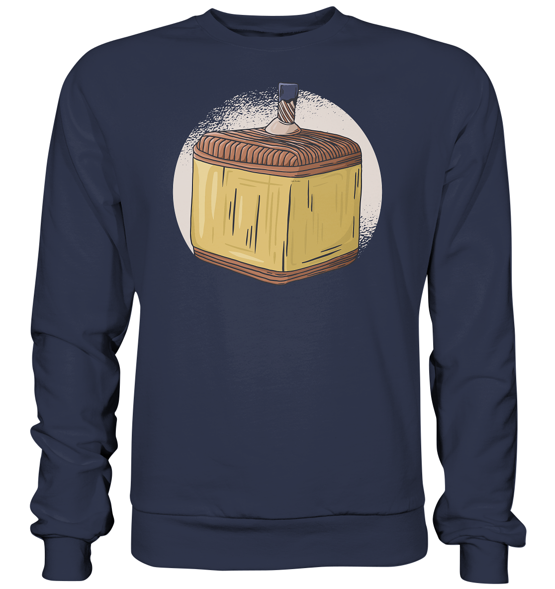 Feuerwerks T-Shirt , T-Shirt für Feuerwerksfans , Silvester , Böller , Kubischer Kanonenschlag - Premium Sweatshirt