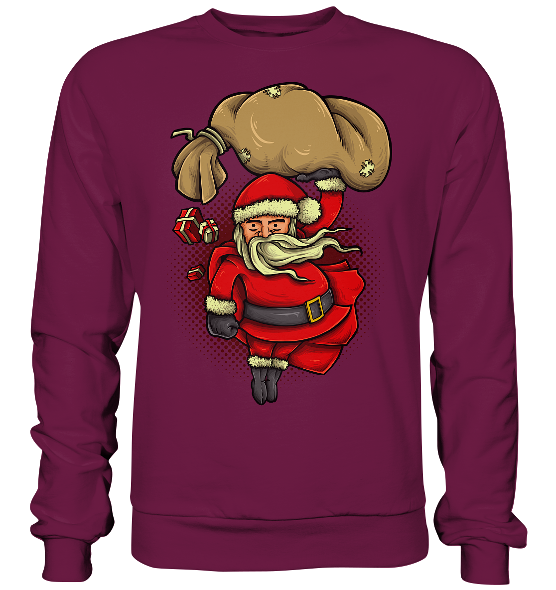 Weihnachtsmann, Santa Claus, Christmas , Super Santa - Premium Sweatshirt