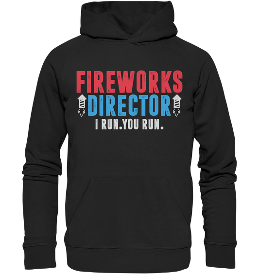 Feuerwerks-Experte , Fireworks Director, Silvesterfan, Silvester , Feuerwerk - Premium Unisex Hoodie