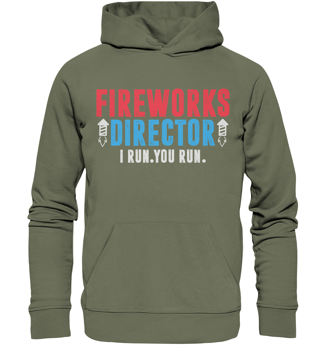 Feuerwerks-Experte , Fireworks Director, Silvesterfan, Silvester , Feuerwerk - Premium Unisex Hoodie