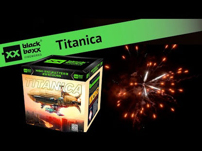 Titanica Feuerwerksbatterie, 25 Schuss