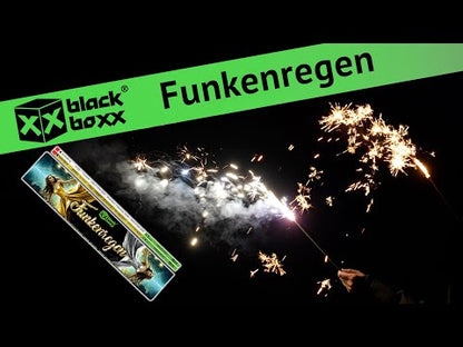 Funkenregen Handfontänen in Gold und Silber