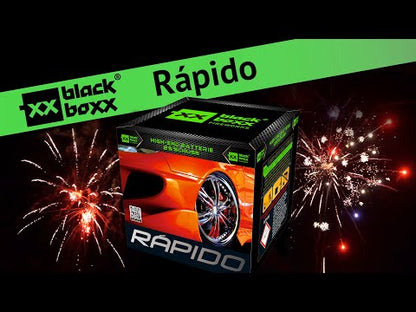 Rápido Feuerwerksbatterie, 25 Schuss