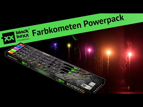 BlackBoxx Farbkometen-Powerpack (5er Sortiment)